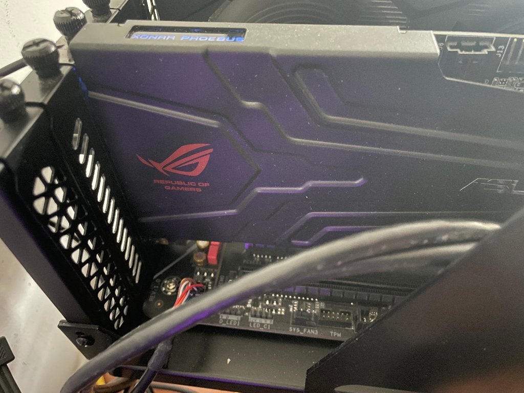 Asus Xonar Phoebus ROG Geluidskaart met Control Box, Ophalen of Verzenden, Zo goed als nieuw, Intern, ASUS