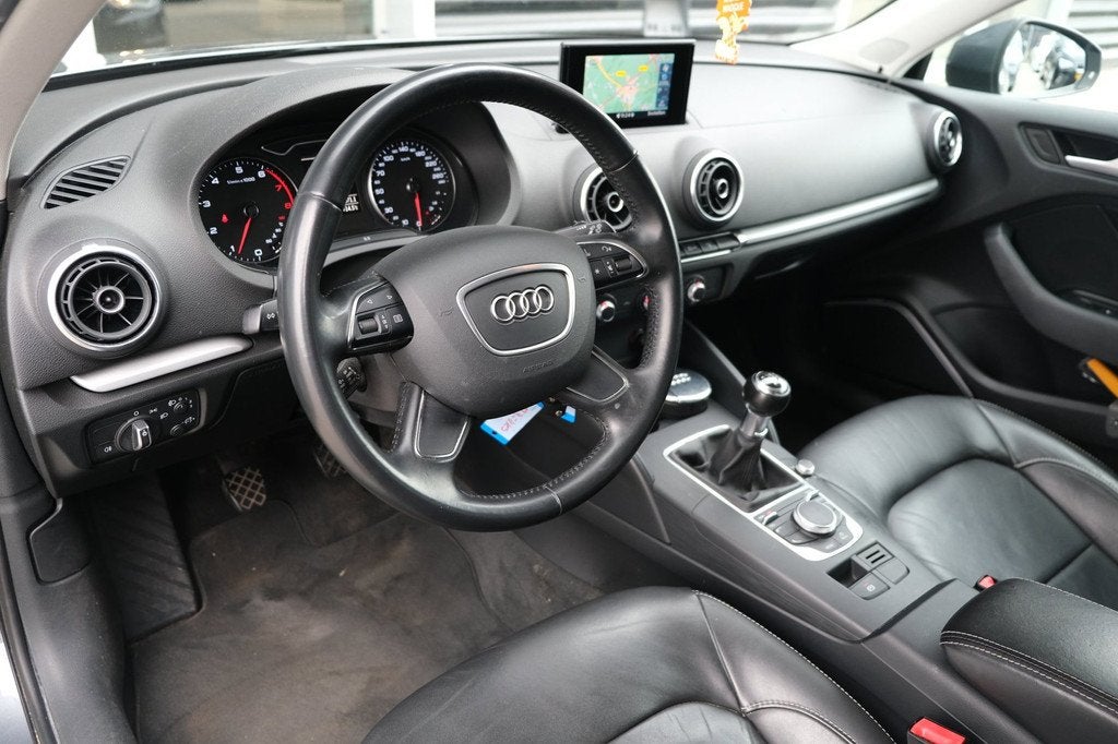 Audi A3 Sportback 1.4 TFSI CoD Pro Line Leder Airco Navi B&O, Auto's, Audi, Gebruikt, 150 pk, Zilver of Grijs, 57 €/maand