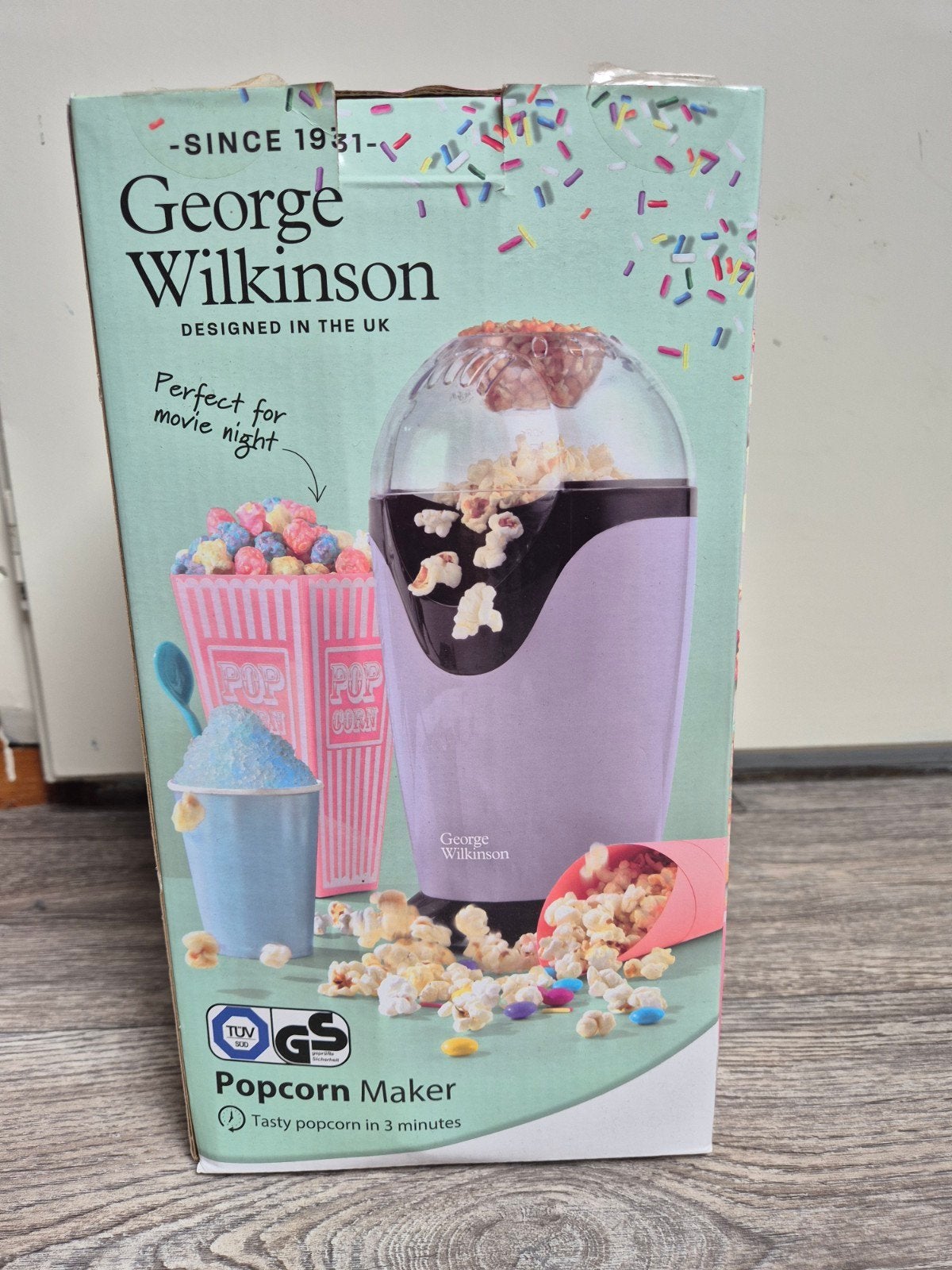 George Wilkinson Popcorn Maker - zo goed als nieuw, Witgoed en Apparatuur, Ophalen of Verzenden, Zo goed als nieuw