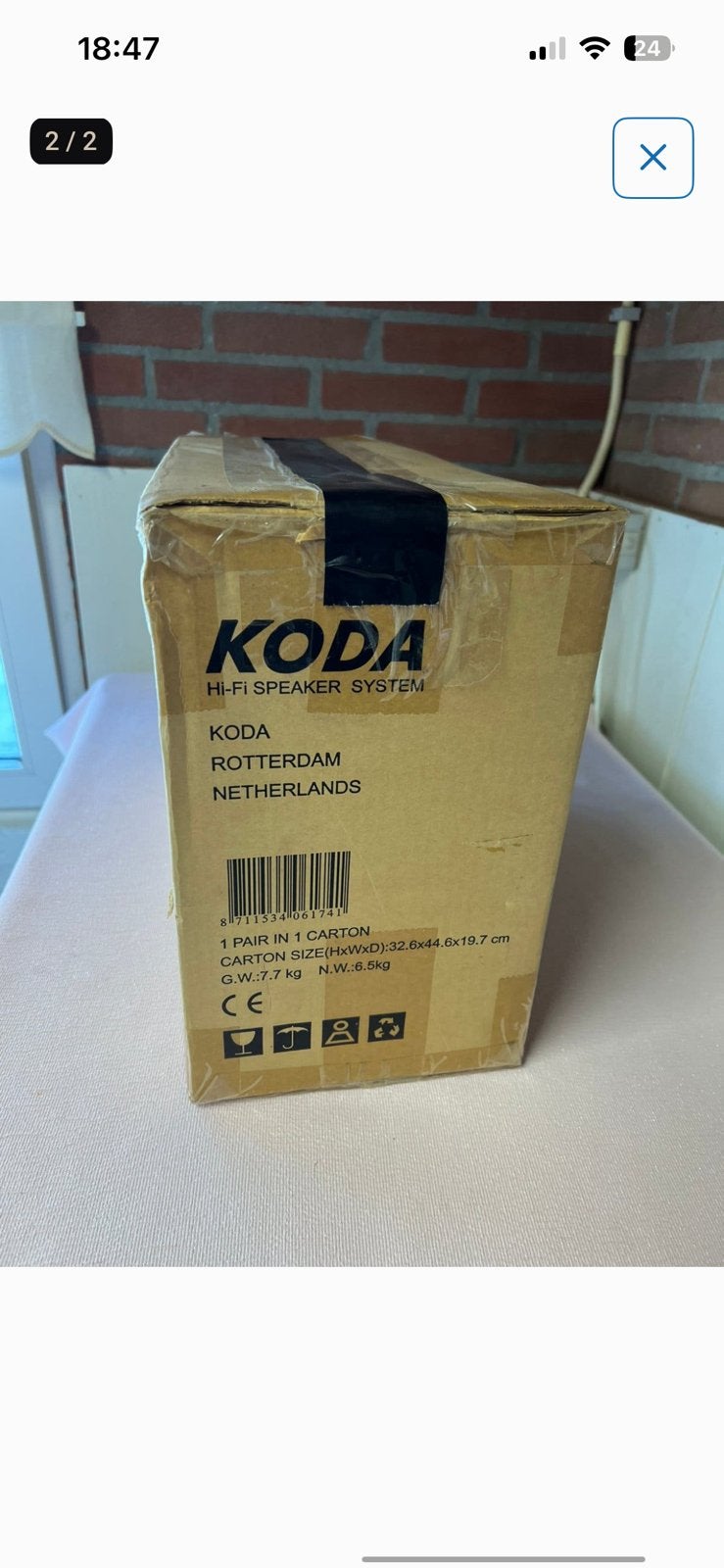 Koda luidspreker, Overige typen, Nieuw, Minder dan 60 watt, Ophalen