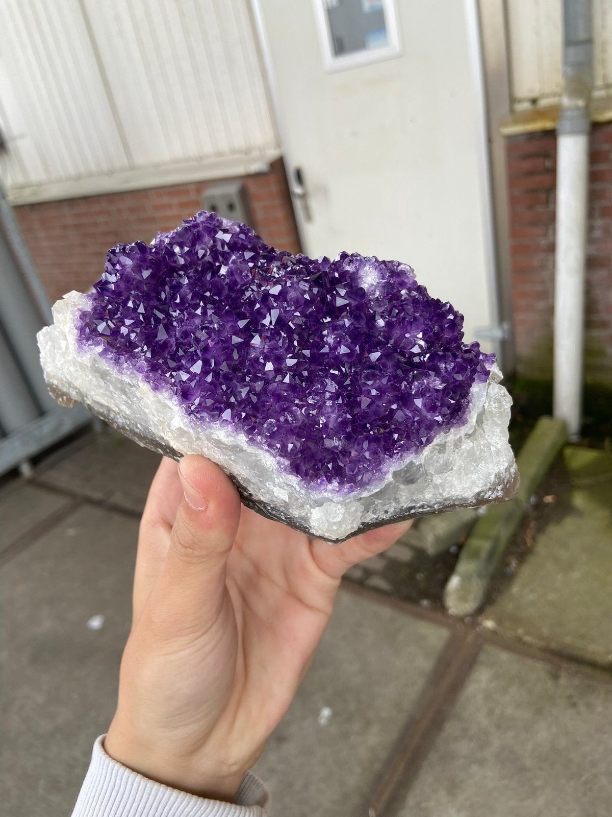 Amethist A kwaliteit!, Verzenden, Mineraal