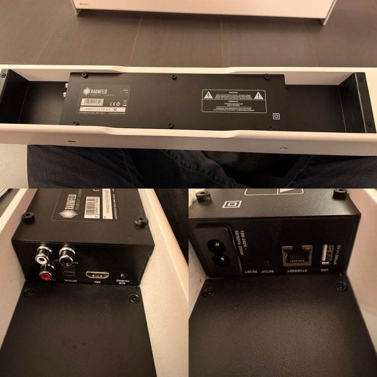 Foto 8 van Raumfeld-soundbar + subwoofer van Teufel – in topconditie!