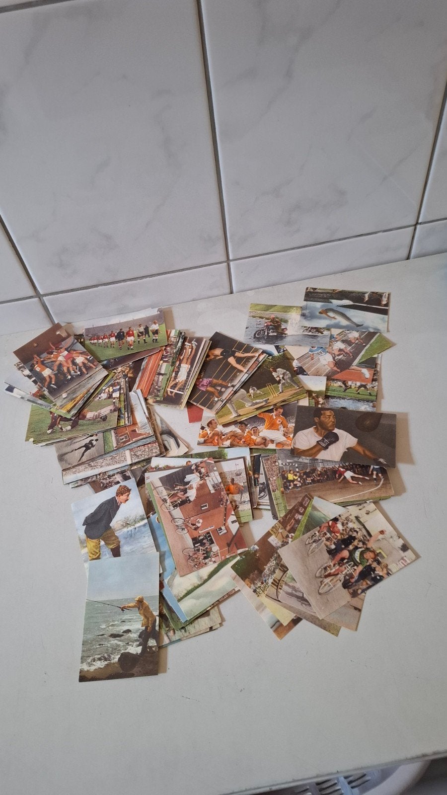 Vintage Blue Band Sport Plaatjes 143 - Voetbal & Sport, Ophalen of Verzenden, Overige sporten, Poster, Plaatje of Sticker