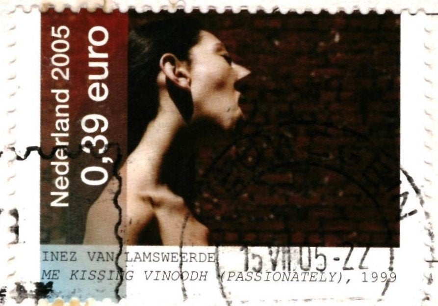 988435 Amsterdam Begijnhof zegel Kunst in bedrijfscollecties, Ophalen of Verzenden, 1980 tot heden, Gelopen, Noord-Holland