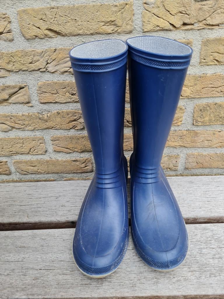 Blauwe rubberen laarzen, maat 38, in goede staat, Ophalen of Verzenden