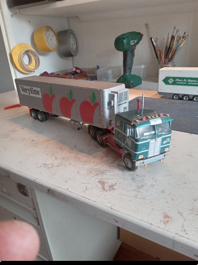 Amerikaanse truck met trailer, Ophalen of Verzenden, Gebruikt, Bus of Vrachtwagen, Overige merken