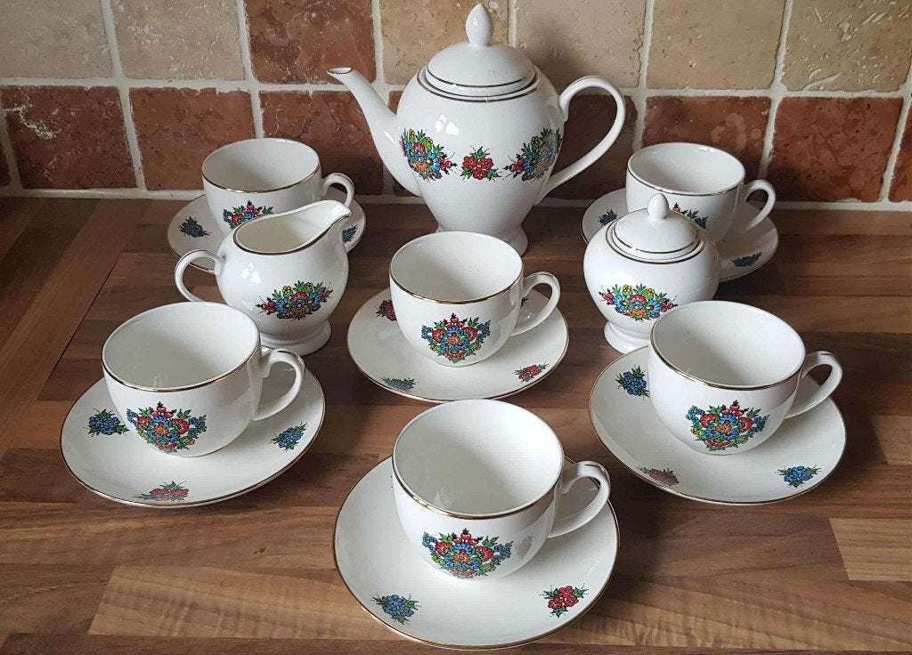Tulowice koffie/theeservies (nieuw in doos), Ophalen of Verzenden