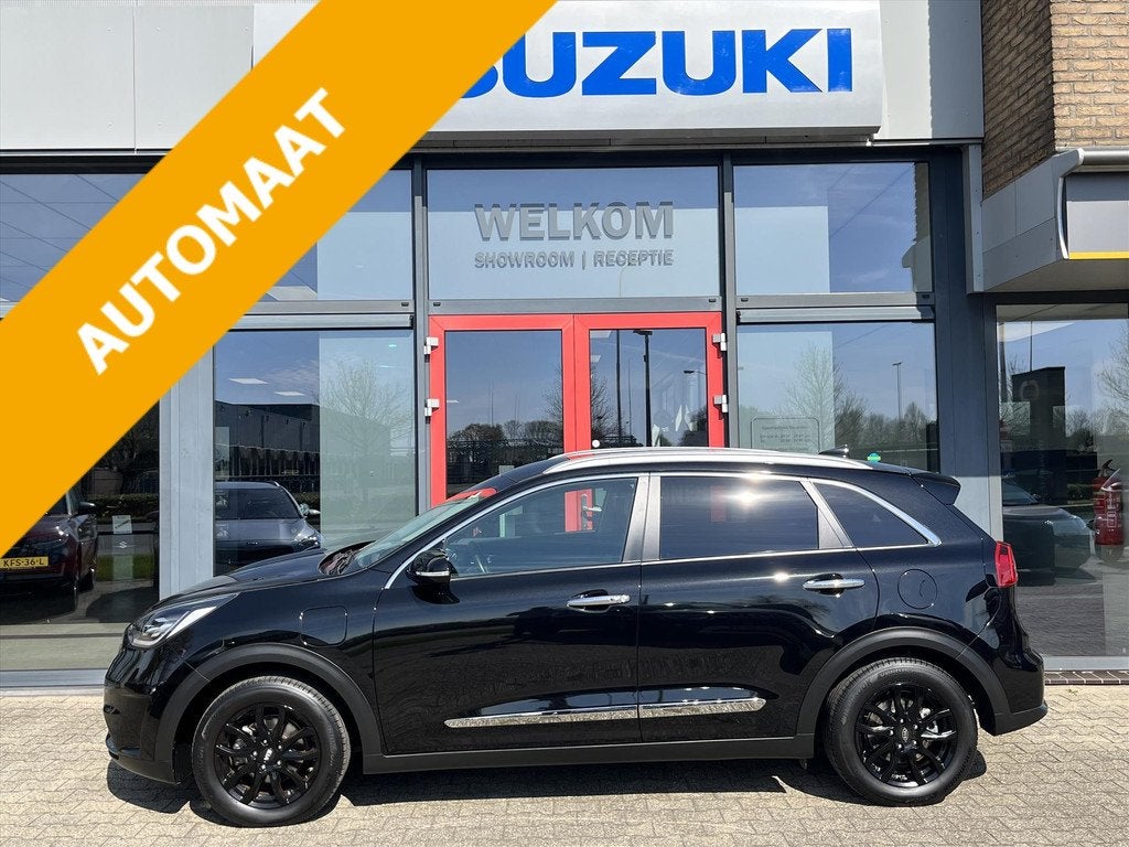 KIA Niro 1.6 GDi PHEV BusinessLine | Leder | Carplay | (RIJK, Auto's, 12 maanden, Gebruikt, Zwart, Leder