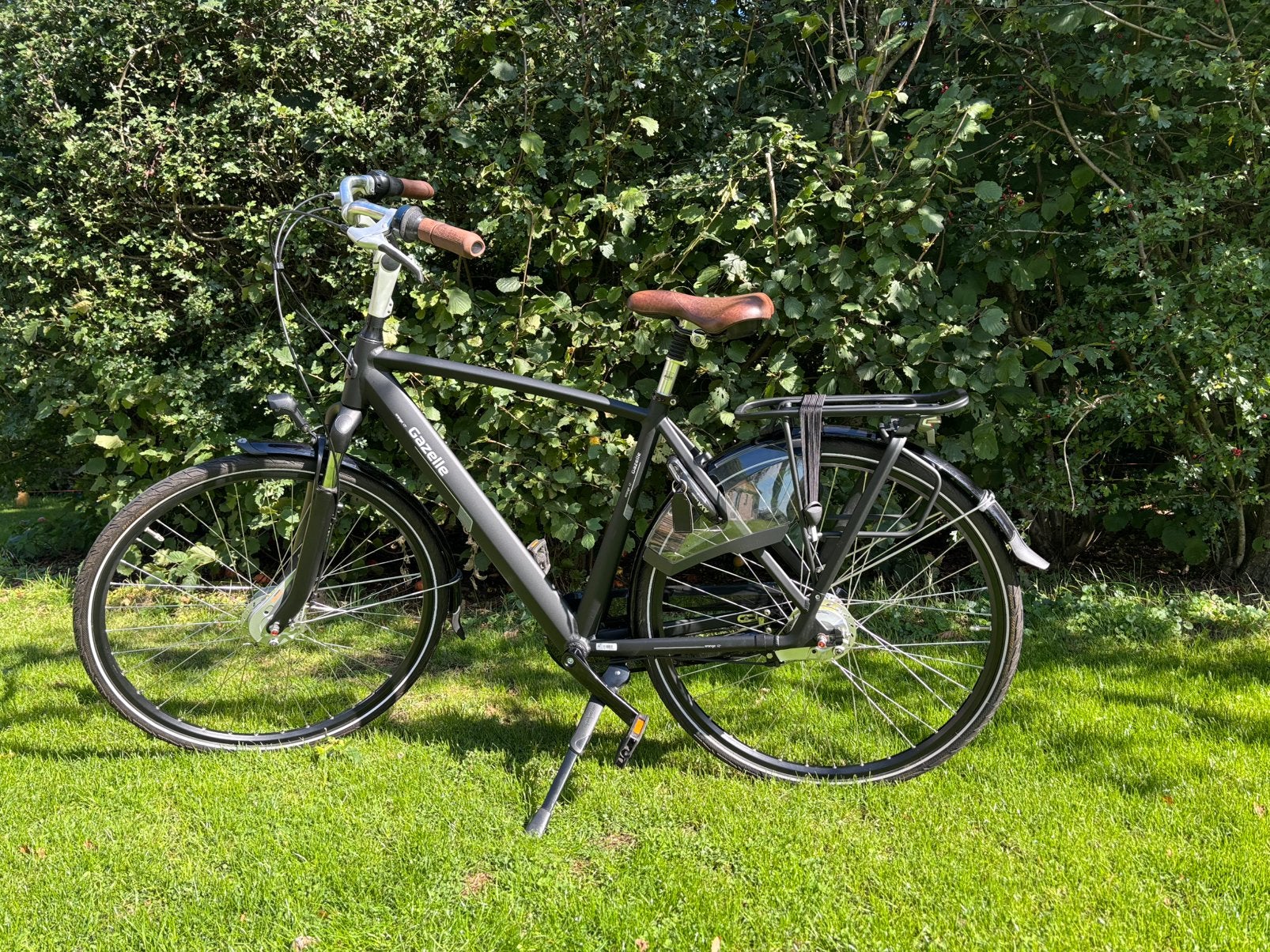 Gazelle Orange C7+ Mat zwart Nette staat, Ophalen, Versnellingen, Zo goed als nieuw, Gazelle