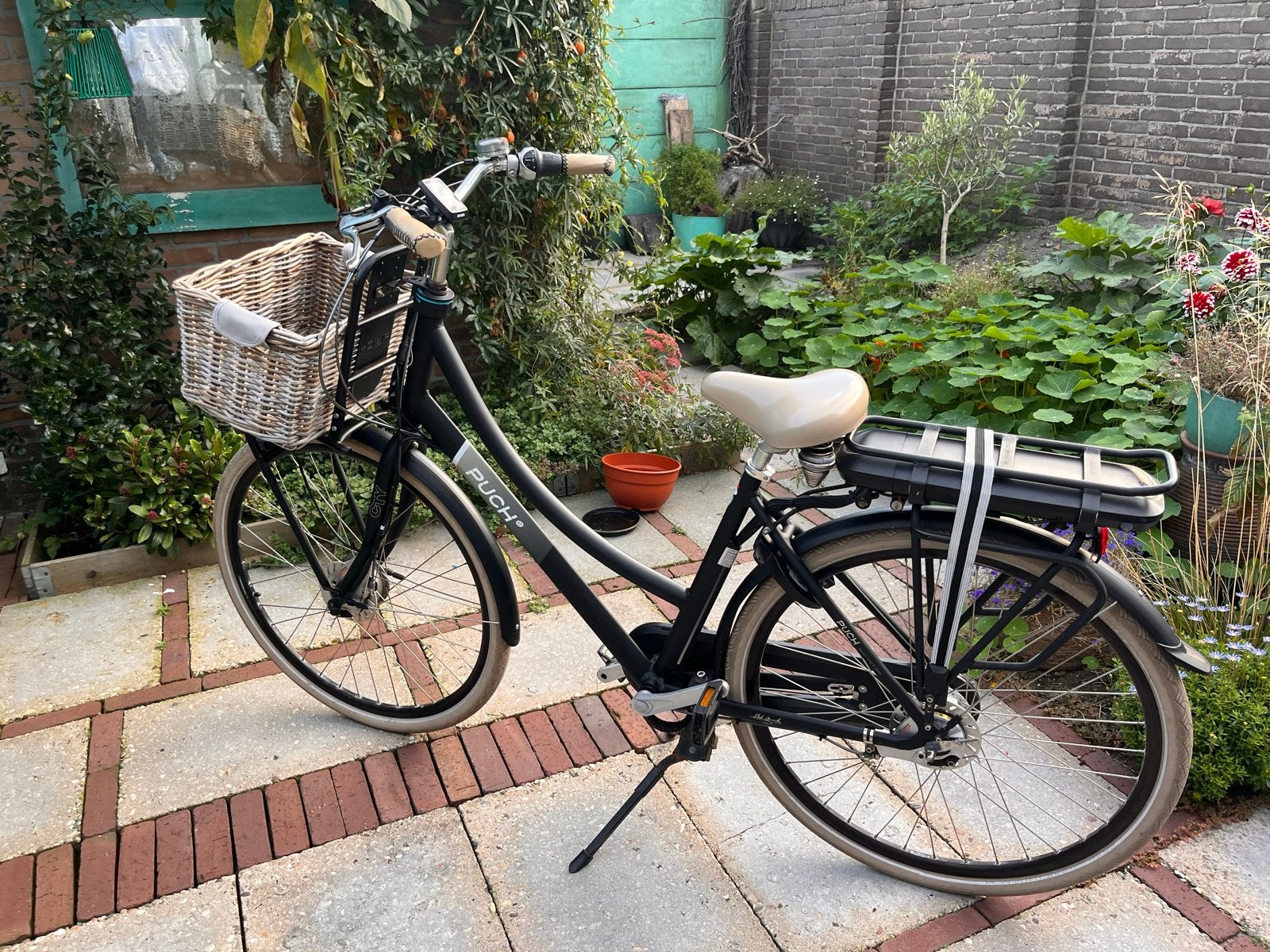 Puch E-Rock N7 E-bike, Fietsen en Brommers, Zo goed als nieuw, 51 tot 55 cm, 30 tot 50 km per accu, Ophalen