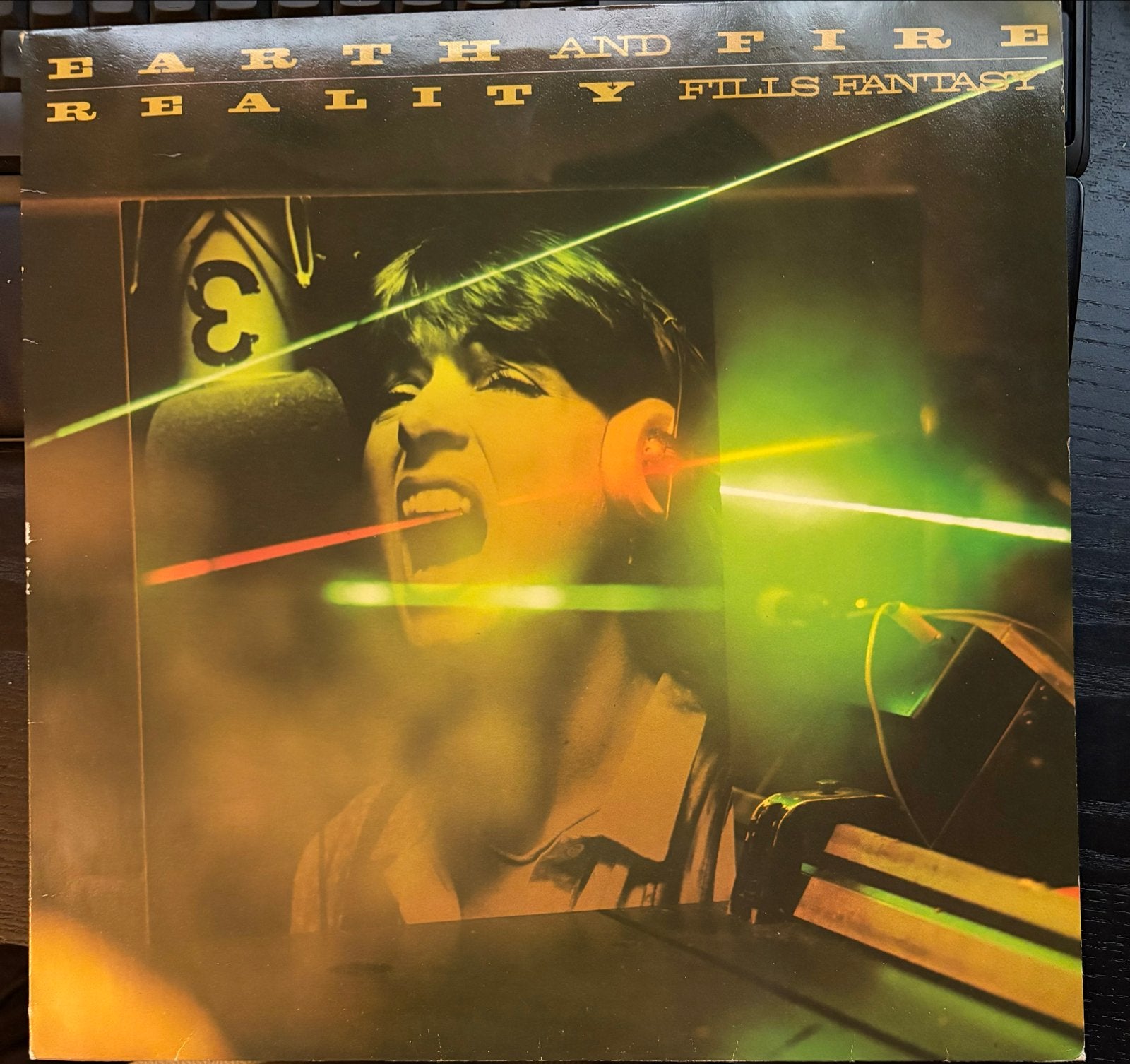 Earth & Fire - Reality Fills Fantasy (LP, 1979), LP, Pop, Ophalen of Verzenden, Zo goed als nieuw