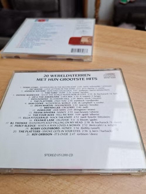 Cd 20 worldstars with their greatest hits h, Ophalen of Verzenden, Zo goed als nieuw, Wereldmuziek
