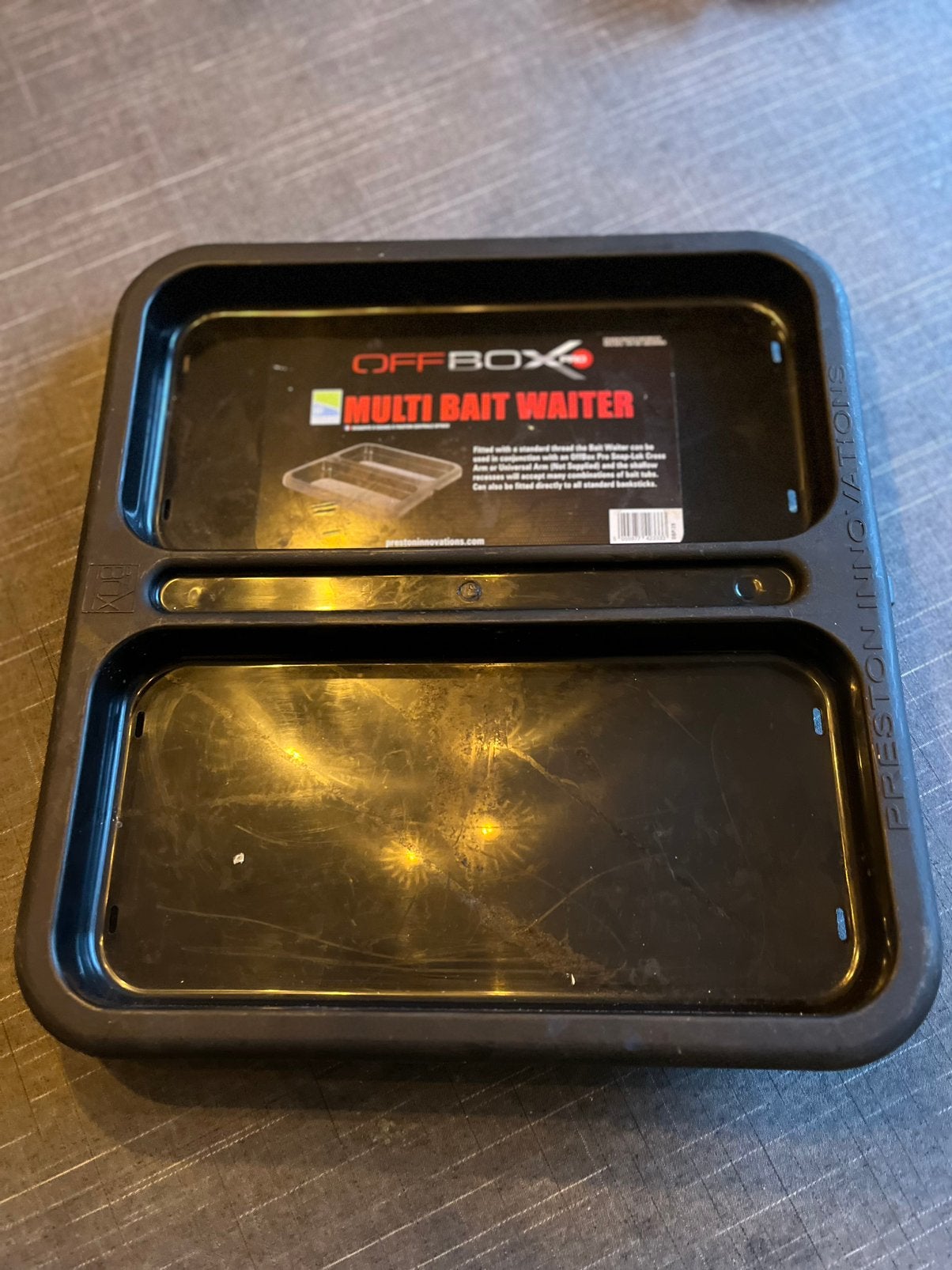 Preston Off Box Multi Bait Waiter in nieuwstaat, Ophalen of Verzenden, Zo goed als nieuw, Kleding