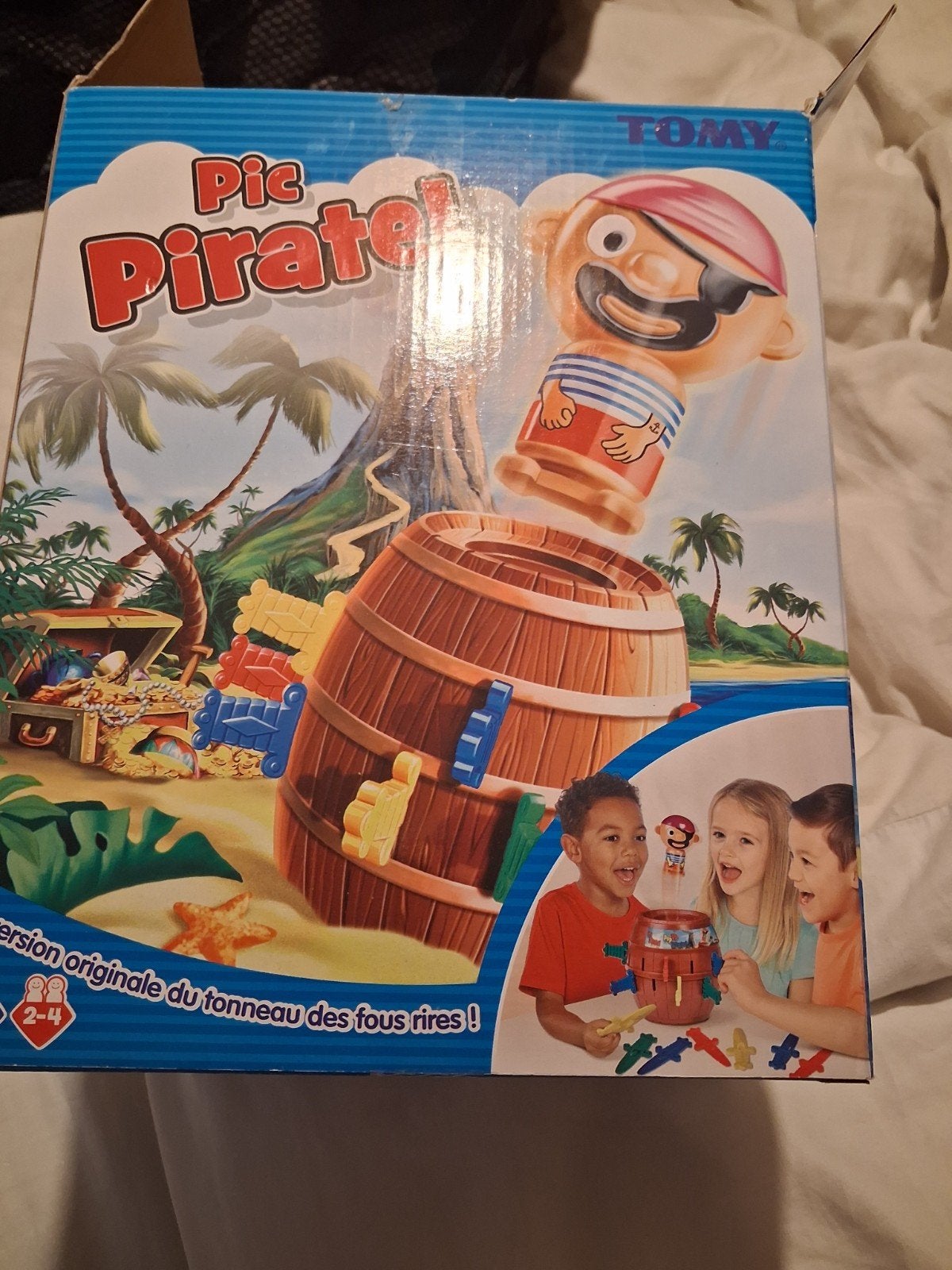Pic Pirate Spel - Tomy - Zo goed als nieuw, Drie of vier spelers, Ophalen, Zo goed als nieuw, Tomy