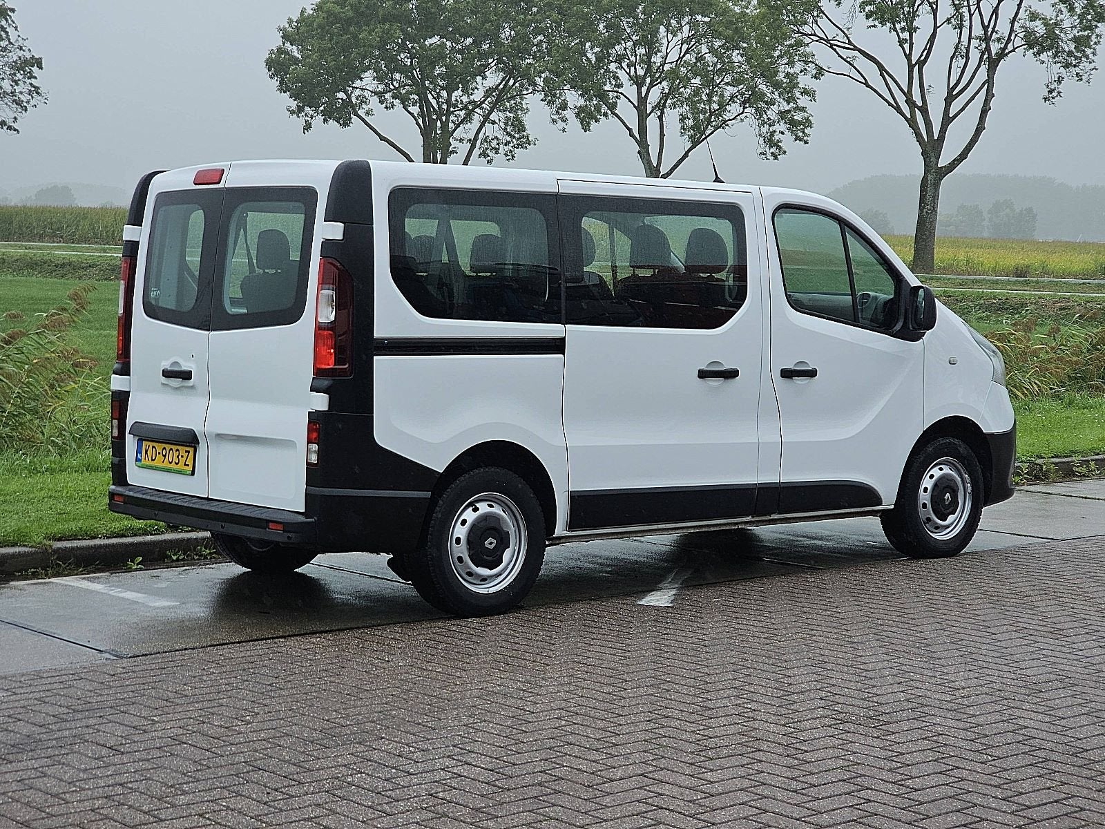 RENAULT TRAFIC 1.6 DCI l1h1 9-persoons eur6, Auto's, Euro 6, 95 pk, Renault, Wit