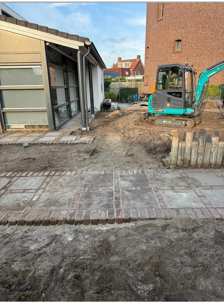 Een nieuw terras aanleggen of veranderen, Ophalen of Verzenden