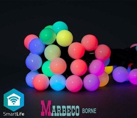 SmartLife Partylights, Deco LED Feestverlichting, Gratis App, Overige materialen, Partylights, Nedis SmartLife, Nieuw