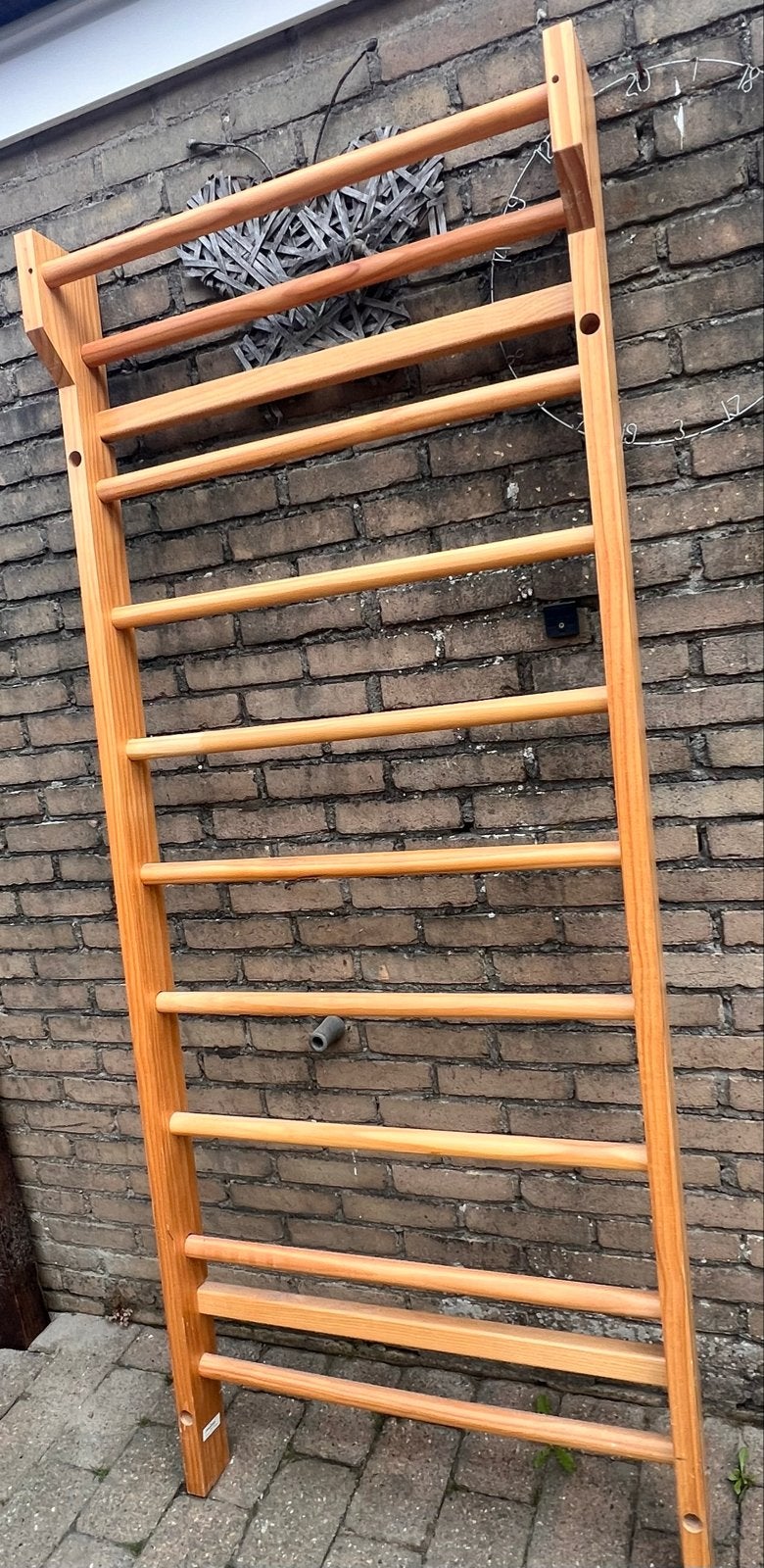 Physionics Houten Klimrek voor Binnen - Fitness & Turnen, Ophalen, Overige materialen, Overige typen, Armen