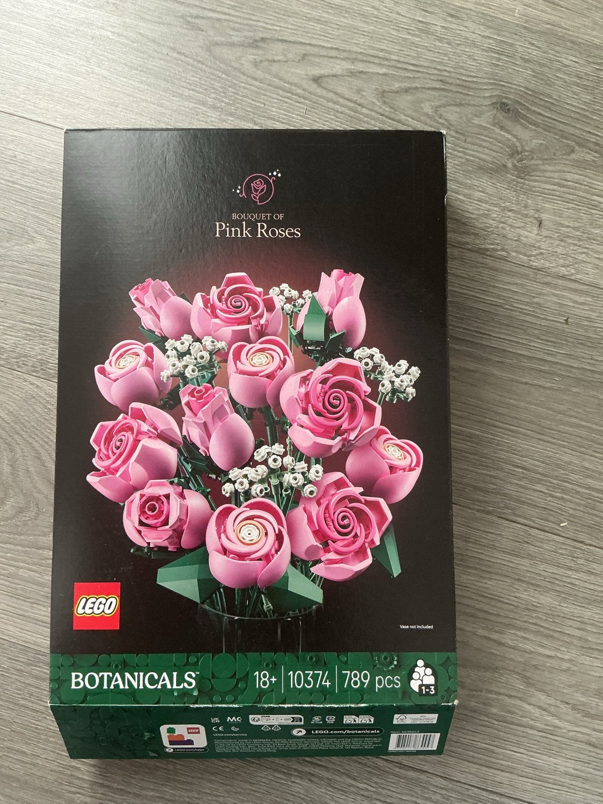 Lego Botanicals Boeket Rozen (10374), Overige thema's, Lego, Nieuw, Ophalen of Verzenden