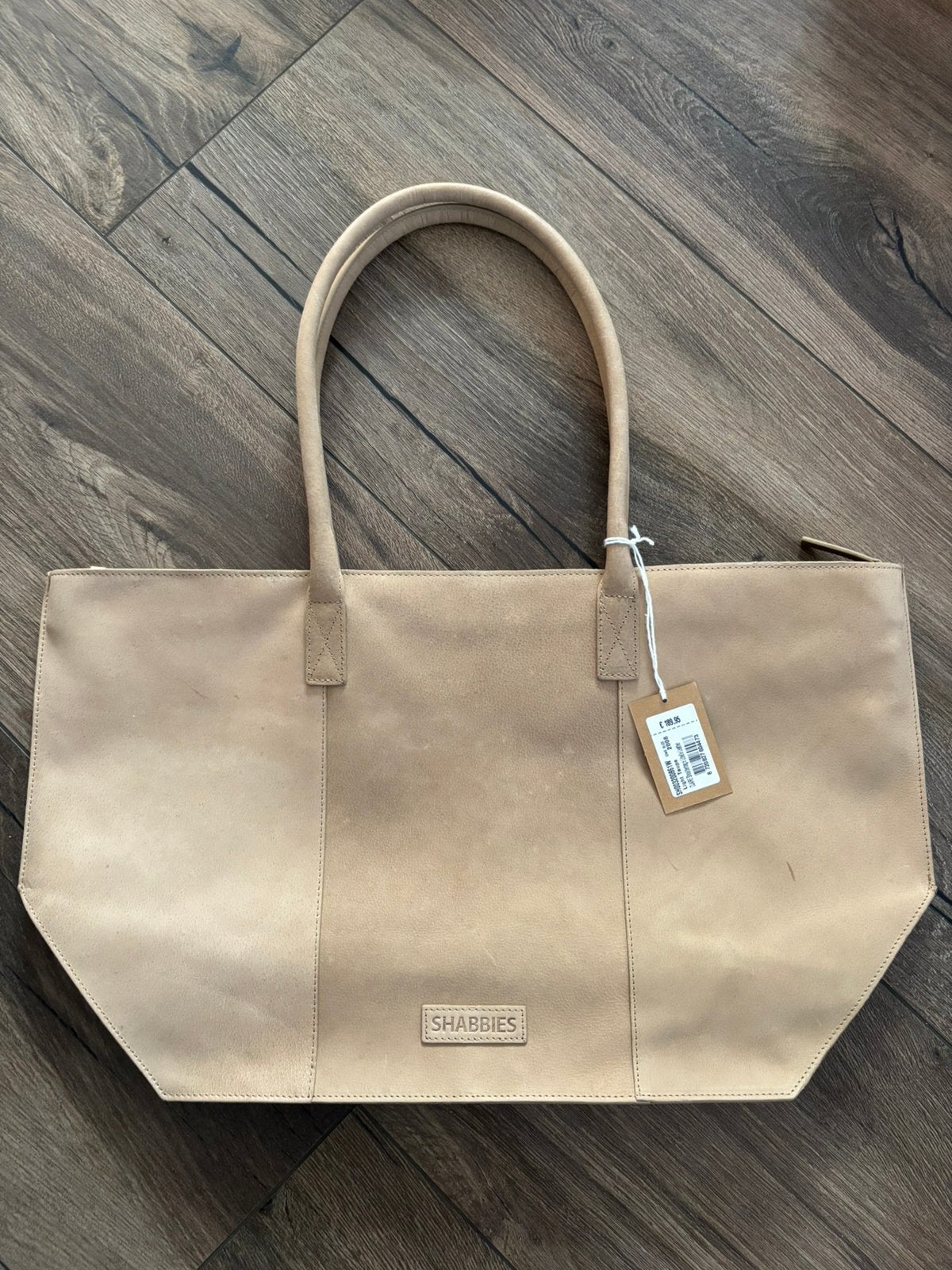 Shabbies leer nieuw!, Sieraden, Tassen en Uiterlijk, Tassen | Damestassen, Ophalen, Nieuw, Bruin, Handtas
