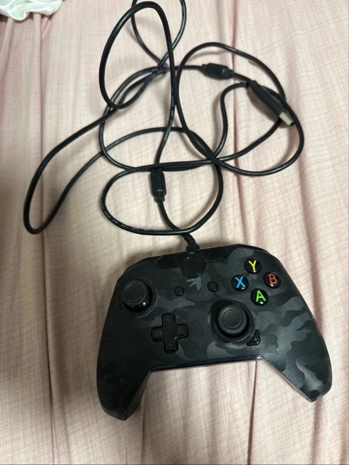 Xbox One/PC Controller - Bedraad - Camouflage Design, Ophalen of Verzenden, Gebruikt, Controller, Xbox 360