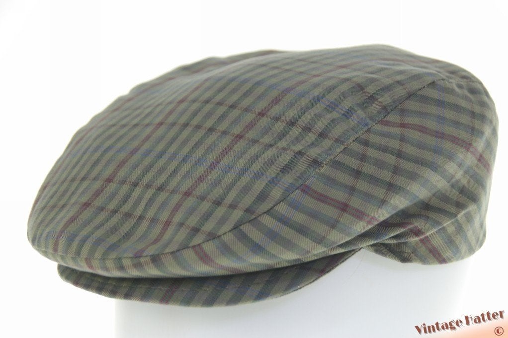 Vintage Platte pet Canda Superfine groen grijs katoen 58, Kleding | Heren, Ophalen of Verzenden, 58 of 59 cm (L, 7¼ of ⅜ inch)