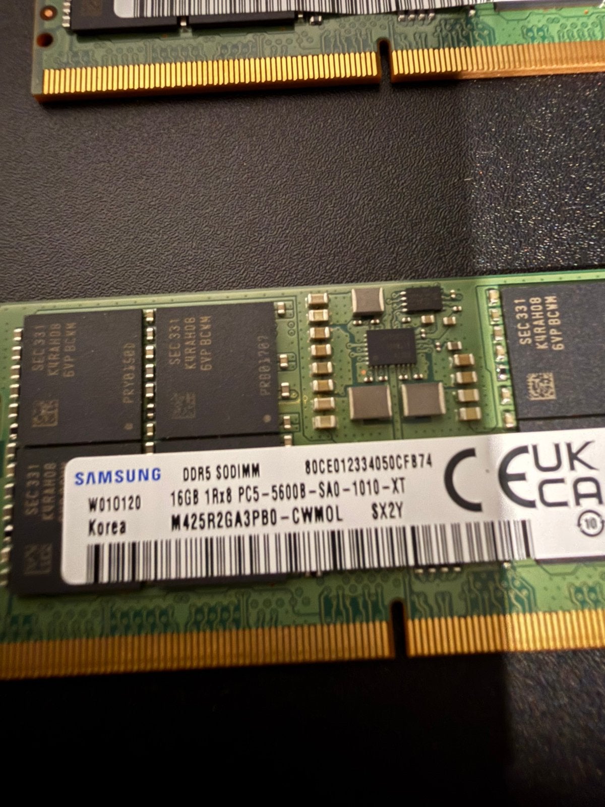 Foto 3 van Samsung DDR5 ram (pc5) 32gb 5600mhz