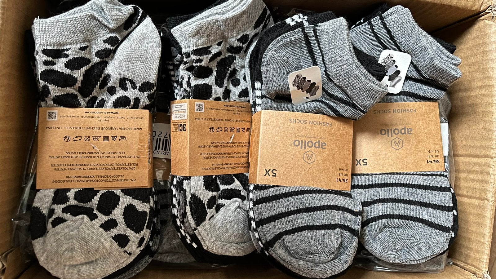 Partij sneaker sokjes, Dieren en Toebehoren, 7471DW, Nieuw, J.pegtol@gmail.com, Jaap Textiel