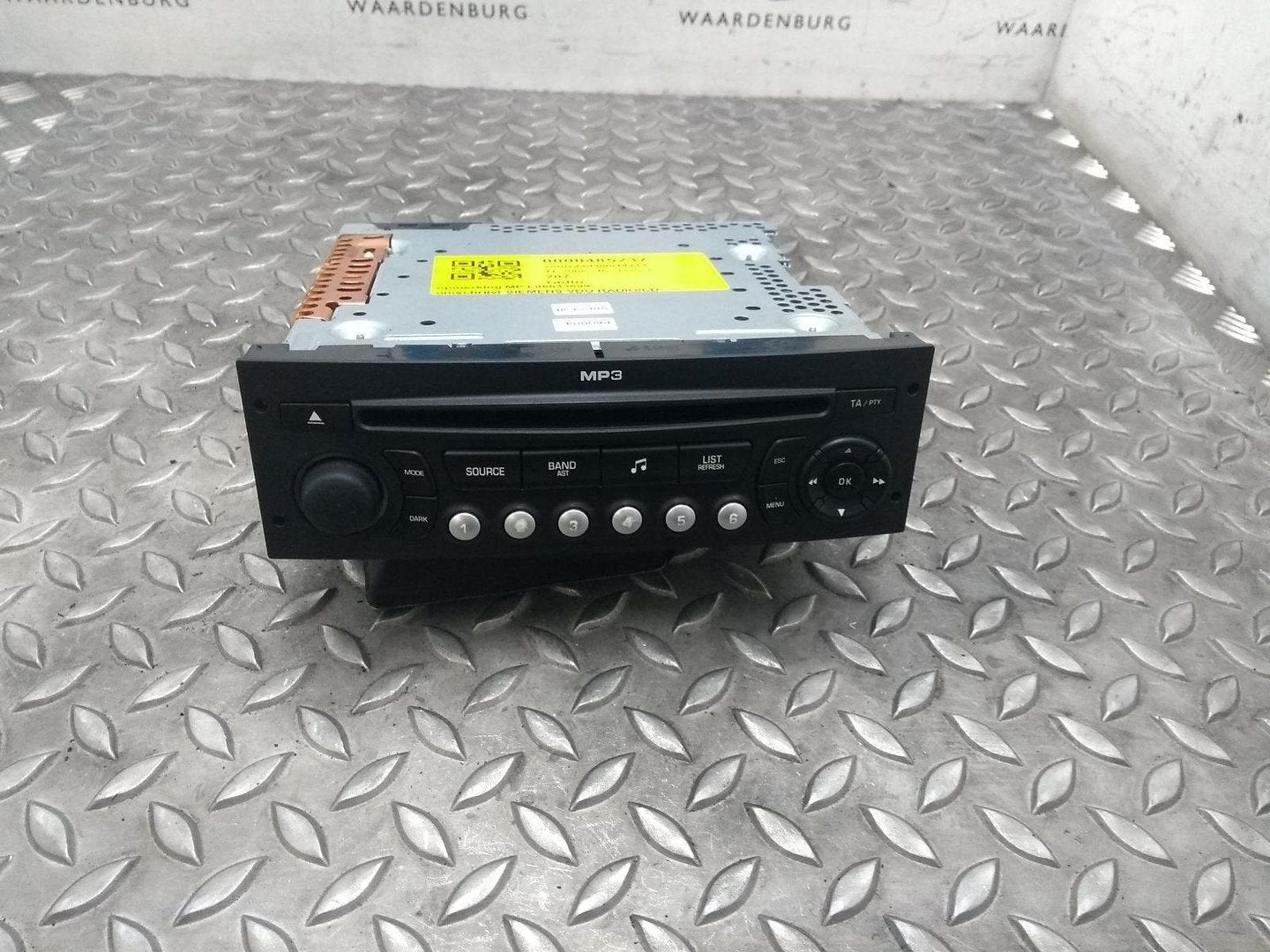 PEUGEOT 207  1.6 VTi XS Pack  RADIO 2008, Ophalen of Verzenden, Gebruikt, Stiba lid