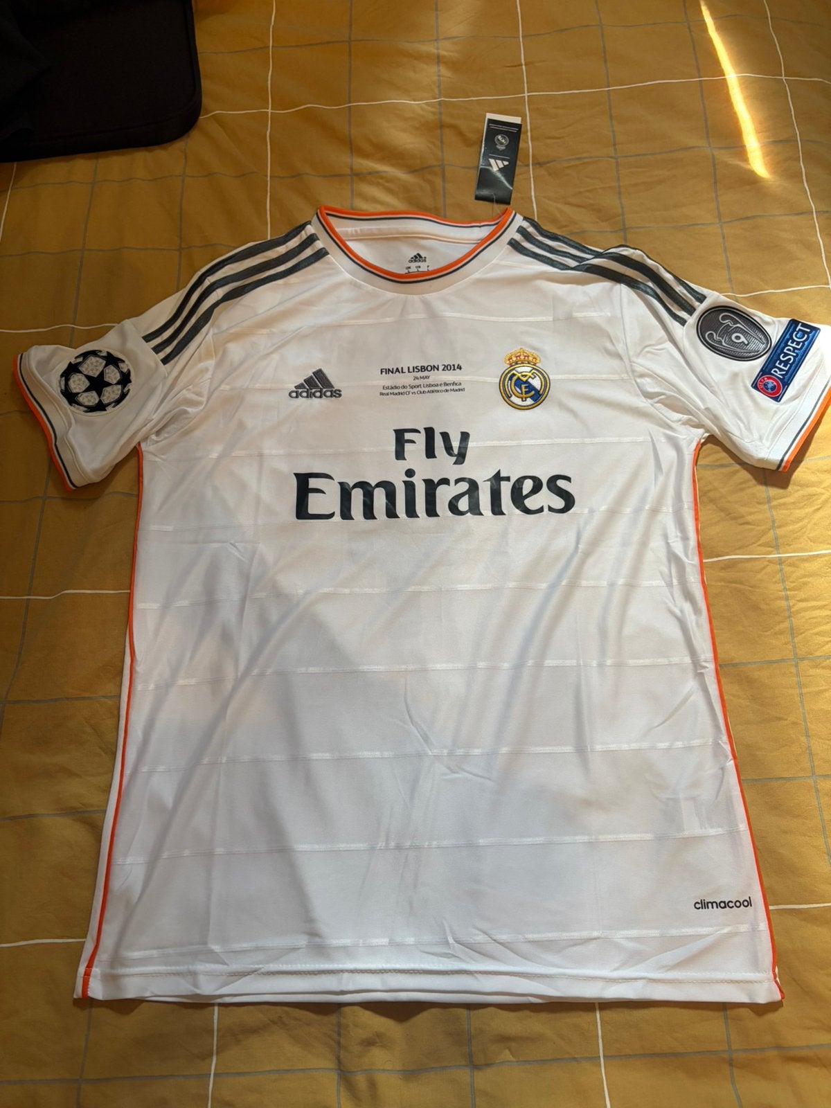 Real madrid thuis shirt 2013/2014 la decima, Maat L, Ophalen of Verzenden, Nieuw, Shirt