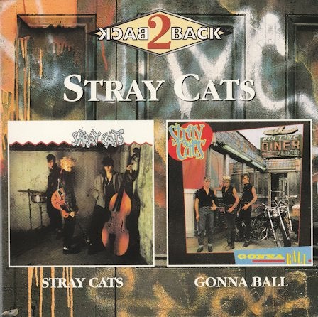 Stray Cats - Stray Cats / Gonna Ball (2xCD), Ophalen of Verzenden, Zo goed als nieuw, Rock-'n-Roll
