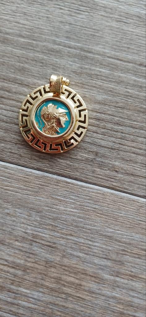 14K gouden hanger, Ophalen of Verzenden, Zo goed als nieuw, Goud, Overige merken
