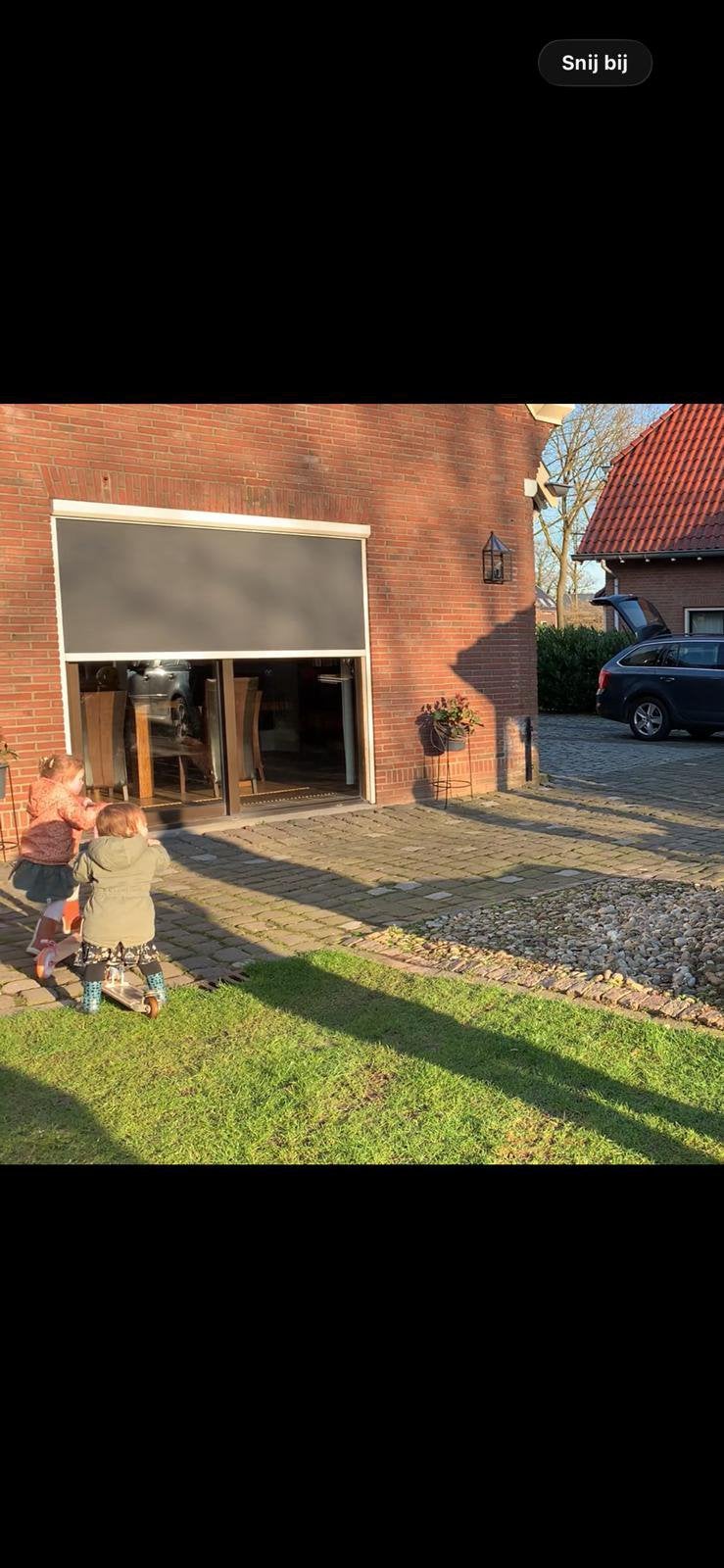 Schuifpui aluminium kleur bruin, Ophalen, Aluminium, 225 cm of meer, Schuifpui