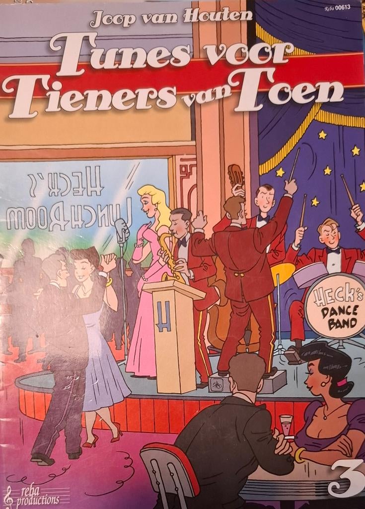 Bladmuziek Joop van Houten Tunes voor Tieners van Toen dl 3