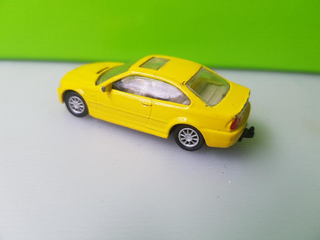 Joy City - BMW M3 E46 [geel] 1/72 #1, Ophalen of Verzenden, Gebruikt, Auto