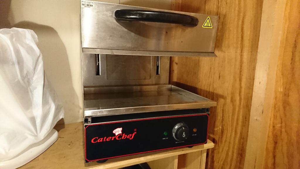 CaterChef Salamander Grill, Ophalen, Gebruikt
