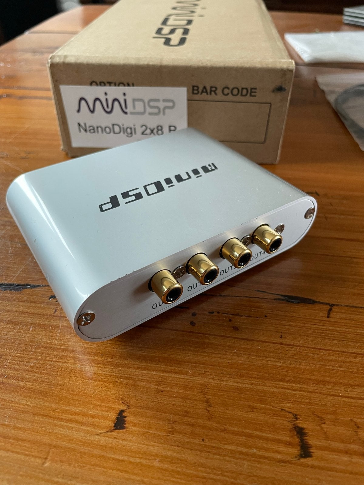 miniDSP NanoDigi 2x8 B Digitale Audio Processor, Ophalen of Verzenden, Zo goed als nieuw, Audio