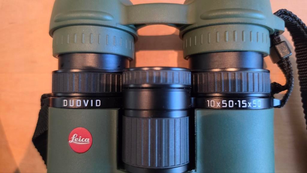 Leica Duovid 10x50 15x50 Verrekijker met Tas, Audio, Tv en Foto, Optische apparatuur | Verrekijkers, Dakkant (recht), 12 tot 20x