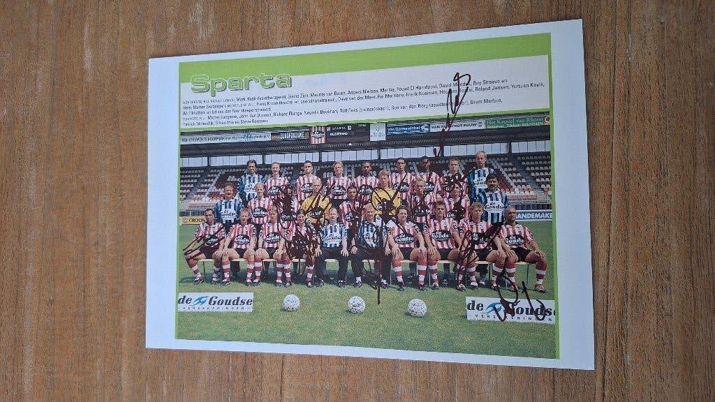 Poster 20x30m uit VI met handtekeningen; Sparta, Ophalen of Verzenden, Nieuw, Sparta, Poster, Plaatje of Sticker