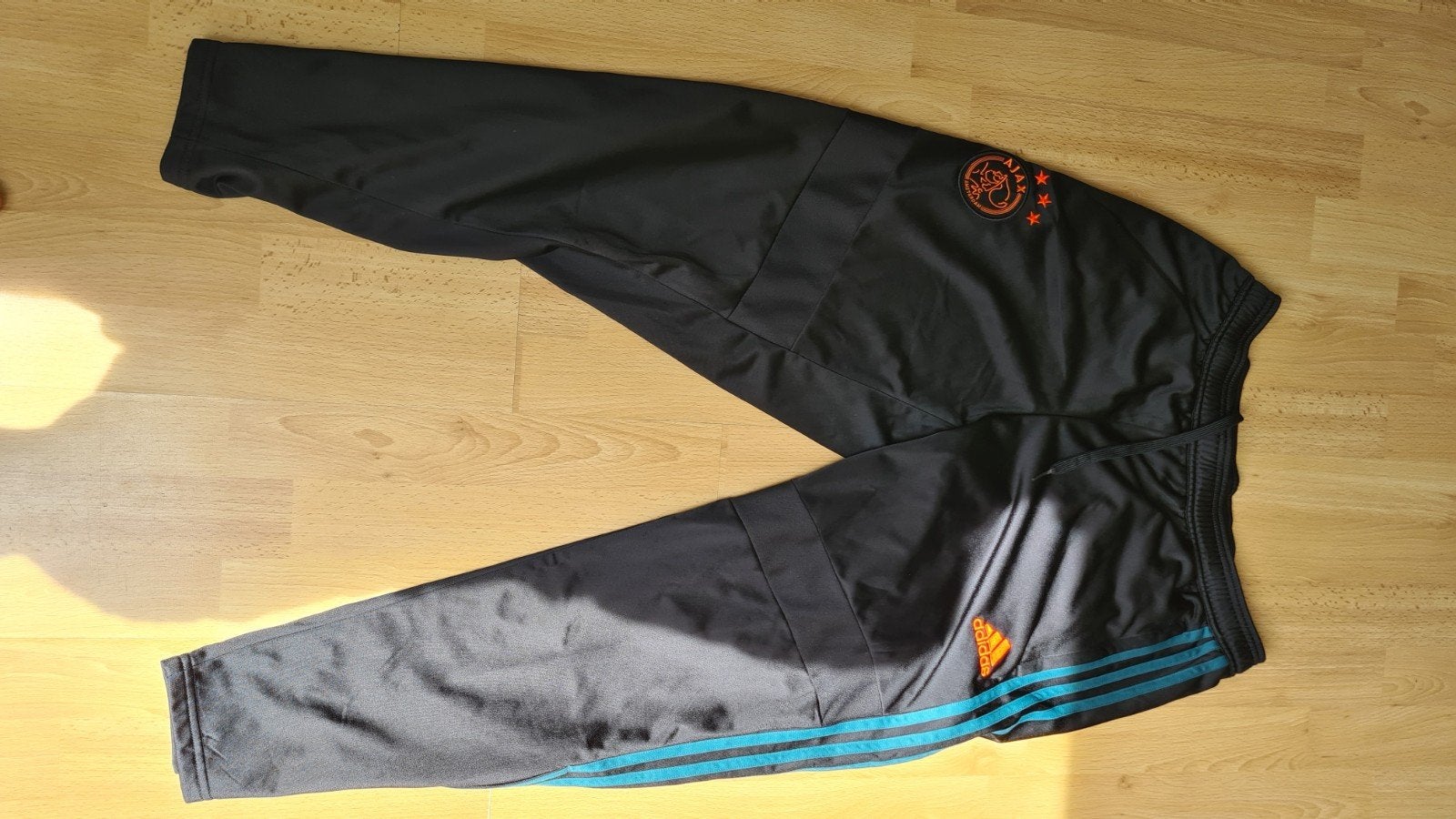 Adidas Ajax trainingsbroek maat M, Ophalen of Verzenden, Gedragen, Zwart