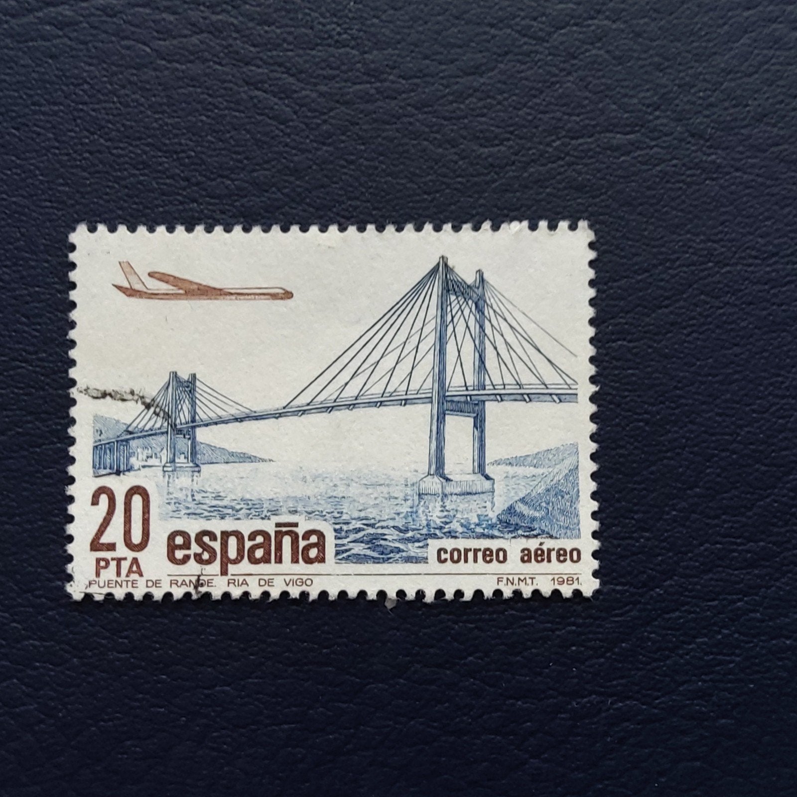 Spanje 1981 Luchtpostzegel Puente de Rande, Ophalen of Verzenden, Postfris