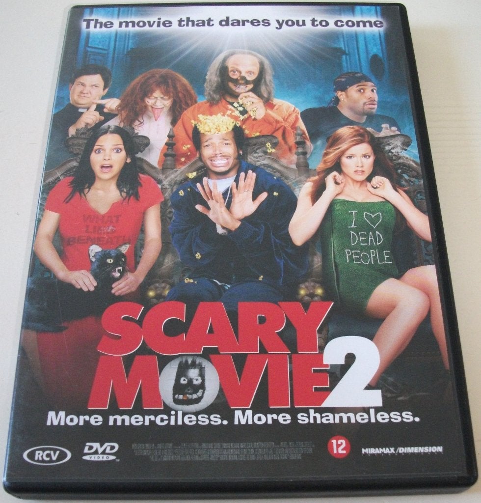 Dvd *** SCARY MOVIE 2 *** More Merciless. More Shameless., Vanaf 12 jaar, Ophalen of Verzenden, Zo goed als nieuw, Overige genres