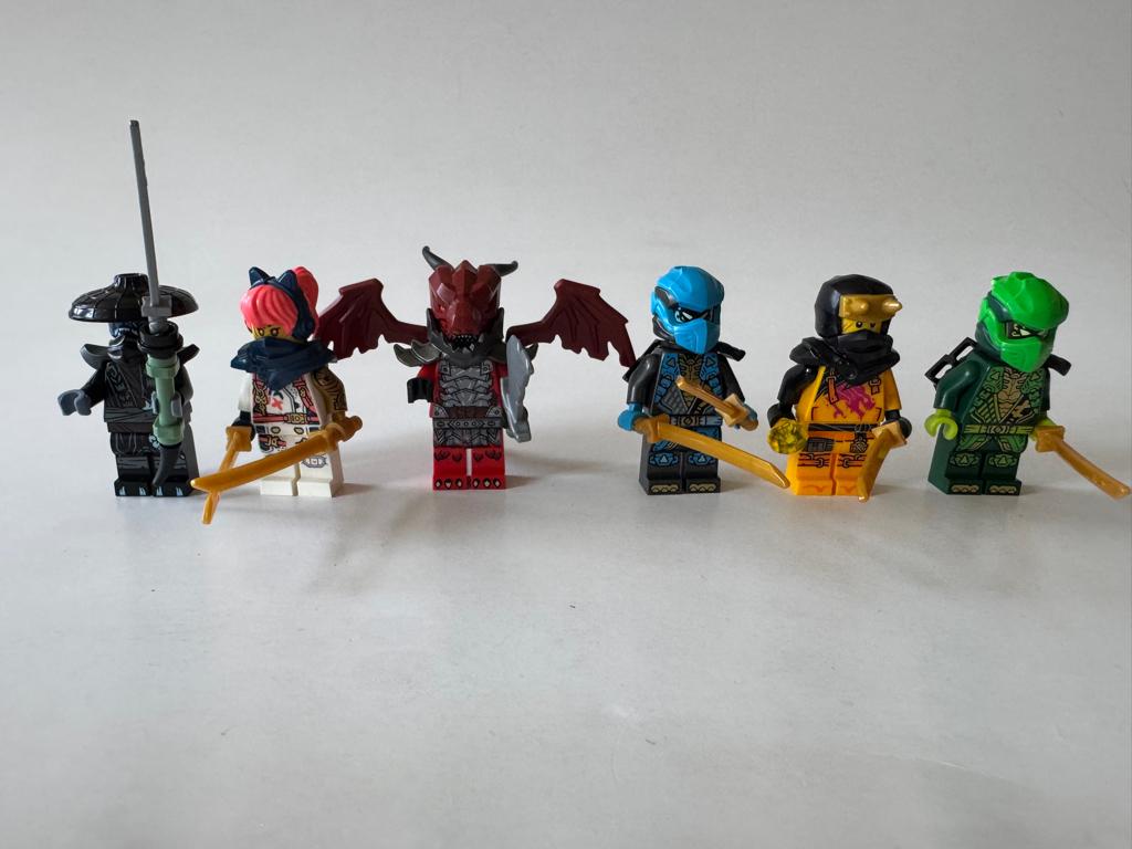 6x Lego Ninjago minifiguren, Dragon Rising NIEUW, Lego, Nieuw, Ophalen of Verzenden, Minifiguur