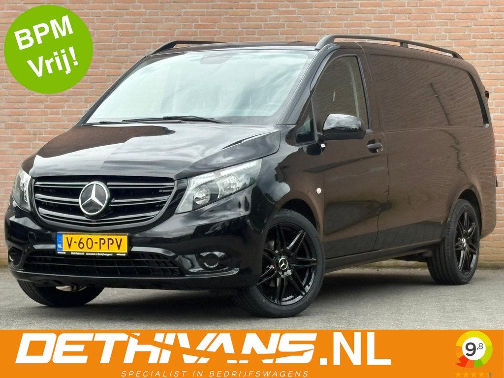 Mercedes-Benz Vito 114CDI 136PK Lang 9G-Tronic / Carplay / D, Automaat, Gebruikt, 4 cilinders, Met garantie (alle)