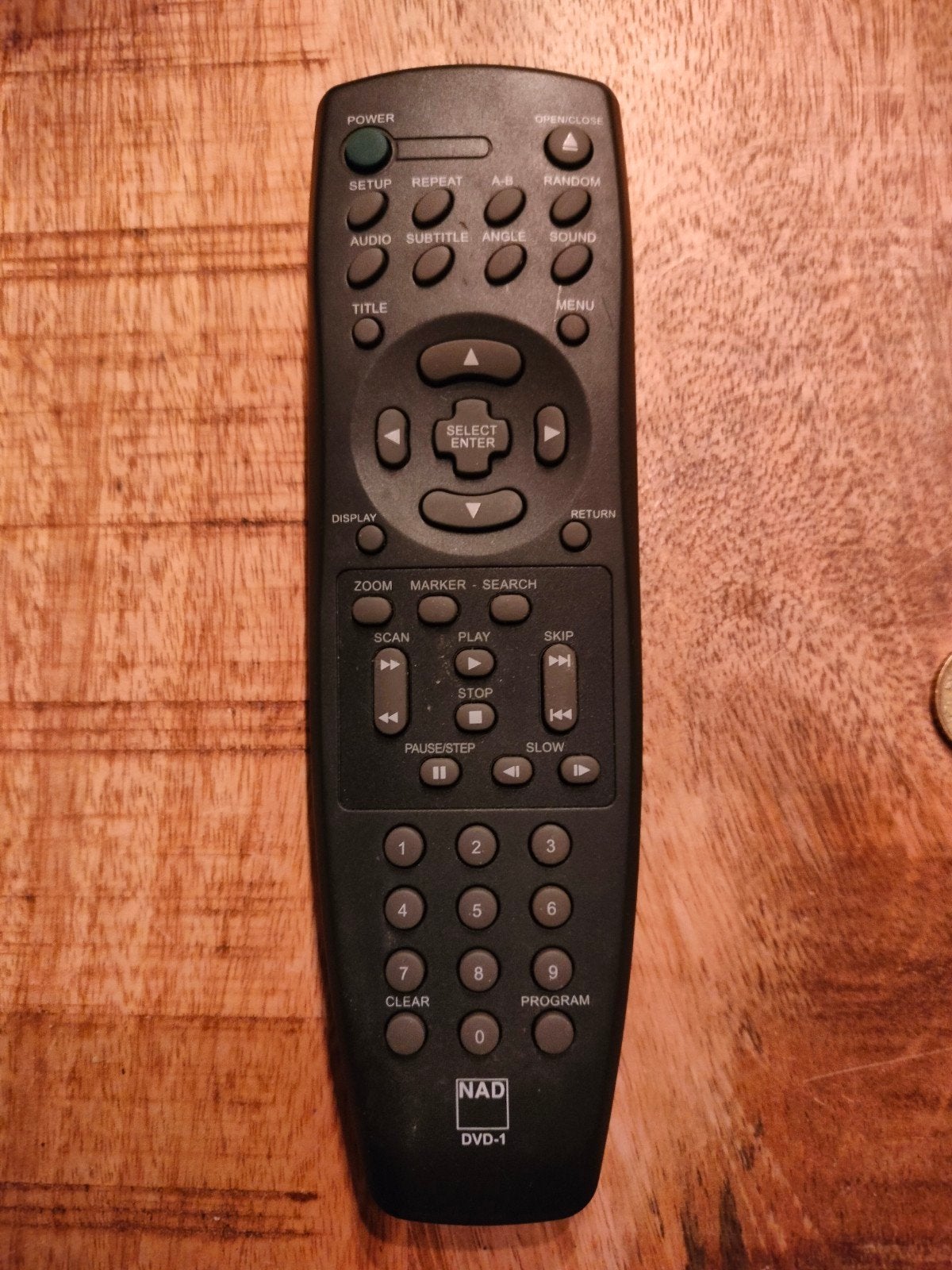 NAD DVD-1 Afstandsbediening - Origineel, Ophalen of Verzenden, Gebruikt, Origineel, Dvd