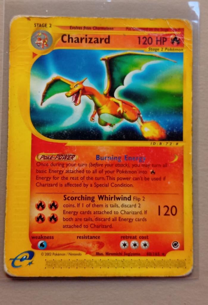 Pokémonkaart Charizard, Ophalen of Verzenden