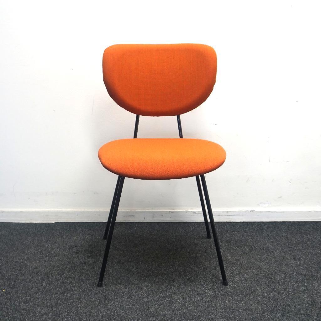 Gispen 101 Design Stoelen |Oranje | Lensvelt | Eetkamerstoel, Gebruikt, Overige kleuren, -, -