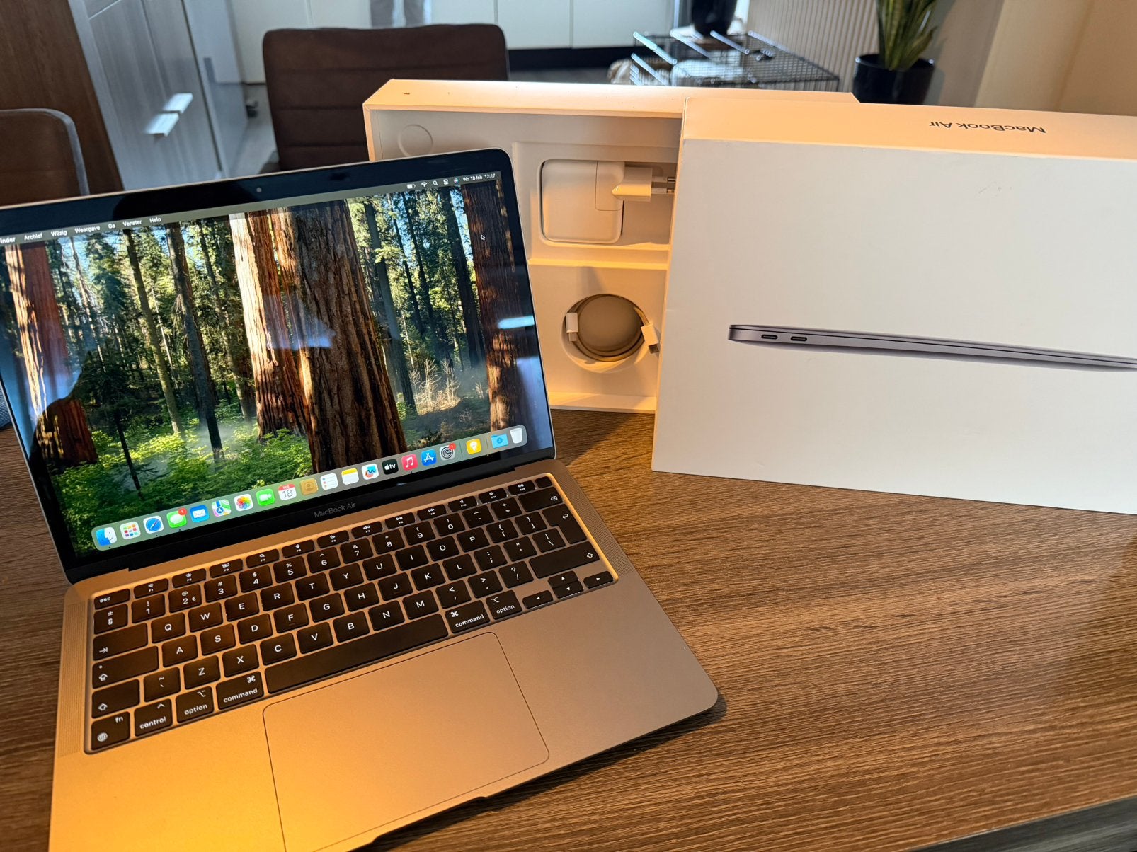 Apple MacBook M1 2020, Ophalen of Verzenden, Zo goed als nieuw, 13 inch, MacBook Air