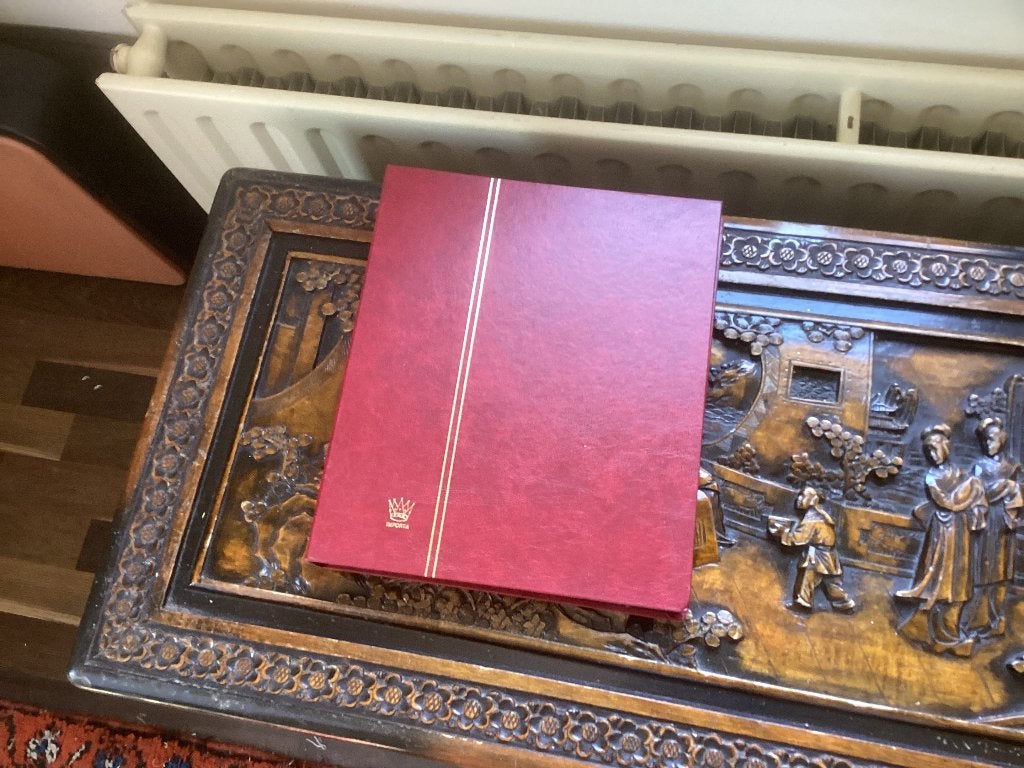 1 gebruikte album Importa PS2 klapsysteem met 20 zwarte blad, Ophalen, Verzamelalbum