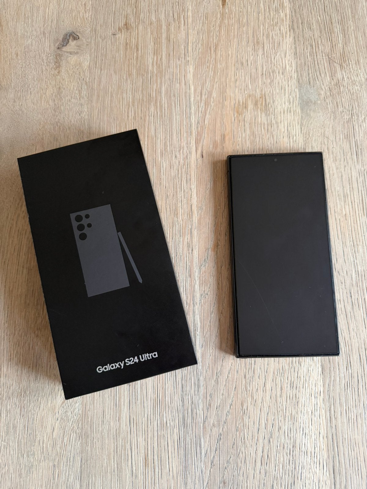 Samsung Galaxy S24 Ultra 256GB Zwart, Telecommunicatie, Mobiele telefoons | Samsung, Ophalen, Galaxy S24, Zwart, Touchscreen